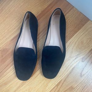 J. Crew Velvety Smoking Loafer